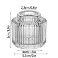 thumbnail image 3 of Dvumao Home Decor, Transparent Glass Candle Holders Table Decoration, 3 of 6
