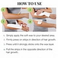 thumbnail image 4 of Tiras de cera Roll Clean + Easy, tela extra grande de 50 m, 4 of 4