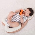 thumbnail image 2 of Baby Sleeping Positioning Pad Baby Body Pillow Infant Lounger Newborn Cushion(Creamy-white), 2 of 4