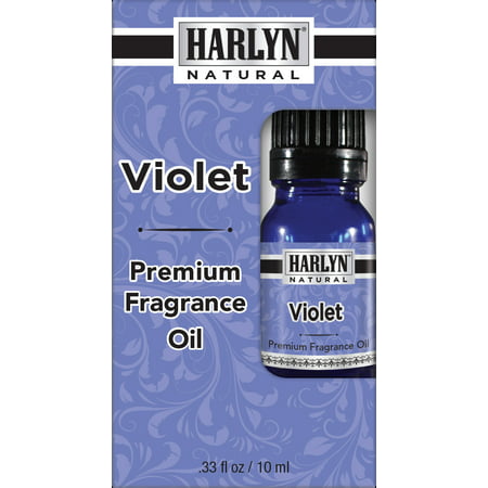 Best Violet Fragrance Oil 10 mL - Top Perfume Oil - Premium Grade by Harlyn - Includes FREE Cucumber Face & Body Nourishing (The Best Vanilla Perfume)