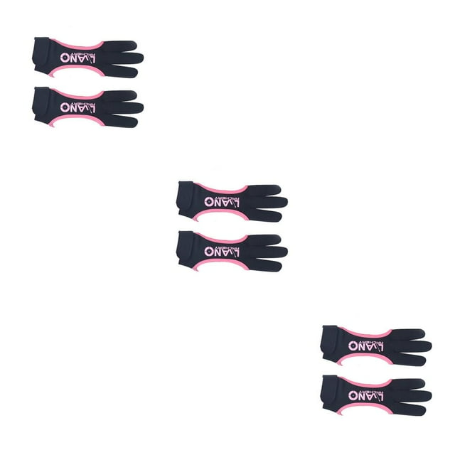 Greeniant Protector de dedos de tiro con Guante portátil de tres dedos Práctico tiro con Feild Guantes de tiro ligeros para jóvenes Type1 NO1