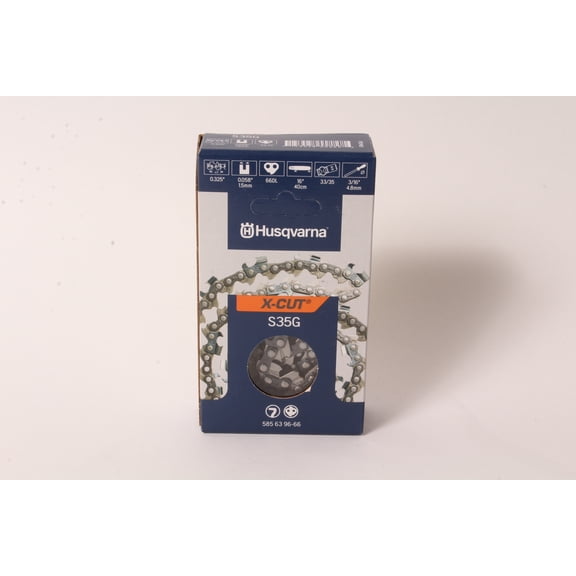 Genuine Husqvarna 585639666 16" .325" .058" 66 DL S35G Chainsaw Chain Loop