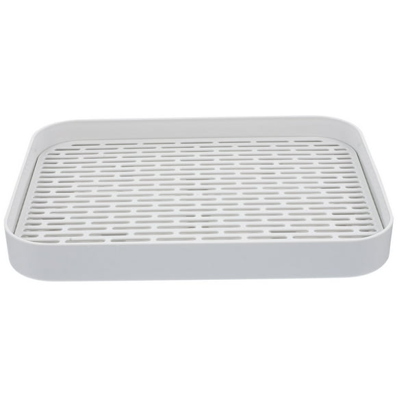 Kitchen Draining Tray Slotted Drain Board Drainable Toiletries Plate Detachable Draining Tray