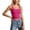Tank 68#Hot Pink, variant on WAYUTE Women's Tank Tops Strappy Tank Top Sleeveless Camisole Tight Fit Stretch Basic Layering Inner Wear Casual Summer Tops