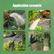thumbnail image 5 of Guantes de jardinería de tamaño M, de TPE, multiusos, plantación, color militar verde, 5 of 6