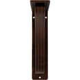 thumbnail image 3 of Ekena Millwork 2"W x 5 1/2"D x 8"H Tristan Wrought Iron Bracket, (Triple center brace), Antiqued Copper, 3 of 8