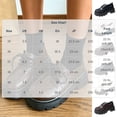 thumbnail image 3 of Shoes for Women Lace-Up Comfortable Shoes for Office Daily Wear Women's Leather Block Heel Round Toe Business Work Dress Shoes, 3 of 6