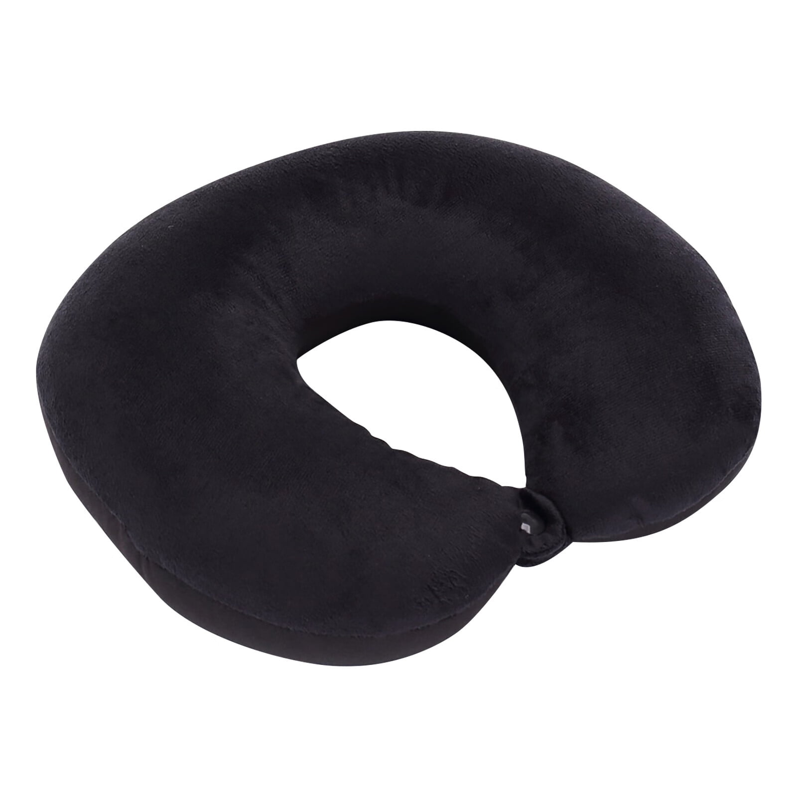 Seat Cushion Travel Neck Pillow Memory Foam Airplane Travel Comfortable  Washable Cover Plane Neck Support Pillow for Neck Sleeping Cloth Navy