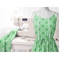 thumbnail image 6 of Soimoi Florals Printed, Japan Crepe SatinFabric, by The Yard 54 Inch Wide, Decorative Sewing Fabric for Dresses Kimonos Gowns, Lime, 6 of 6