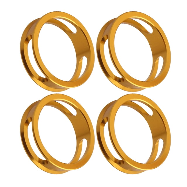 Accesorios para bicicleta Espaciador de horquilla delantera de bicicleta de montaña de 4 piezas 1-1 Abanopi Accesorios para bicicleta