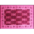thumbnail image 1 of Ahgly Company Indoor Rectangle Oriental Pink Traditional Area Rugs, 2' x 4', 1 of 4