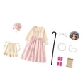 thumbnail image 4 of Disfraz de Anciana para Niños Kit de Traje de Abuela para Eventos Temáticos , 120cm, 4 of 8