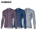 thumbnail image 2 of INBIKE - Maillot de ciclismo de manga larga para hombre, transpirable, para ciclismo de montaña, para hombre, camisetas de ciclismo de carretera con bolsillo, 2 of 5