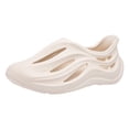 thumbnail image 6 of Clogs for Men Hollow out Water Sandals Quick Drying Garden Shoes Outdoor Nonslip Soft Sole Sneakers Breathable Slip on Slides Beige Size 10.5, 6 of 6