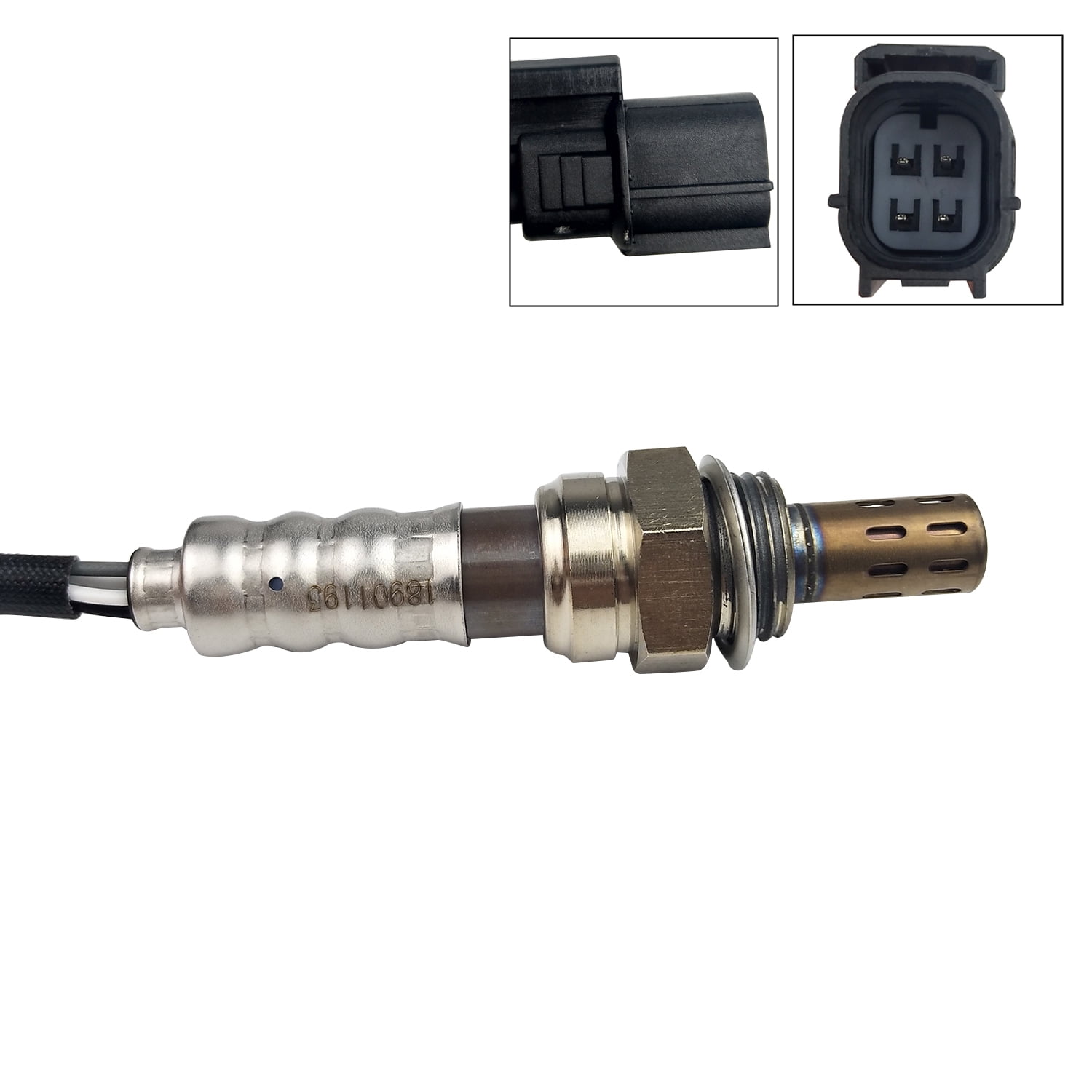 Maxfavor 2Pcs O2 Oxygen Sensor for Honda Civic 2011-2007 L4 1.8L Gas Engine Upstream & Downstream