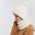 thumbnail image 4 of YFPWM Fall Hats for Women Winter Hat Warm Hat White One Size, 4 of 6