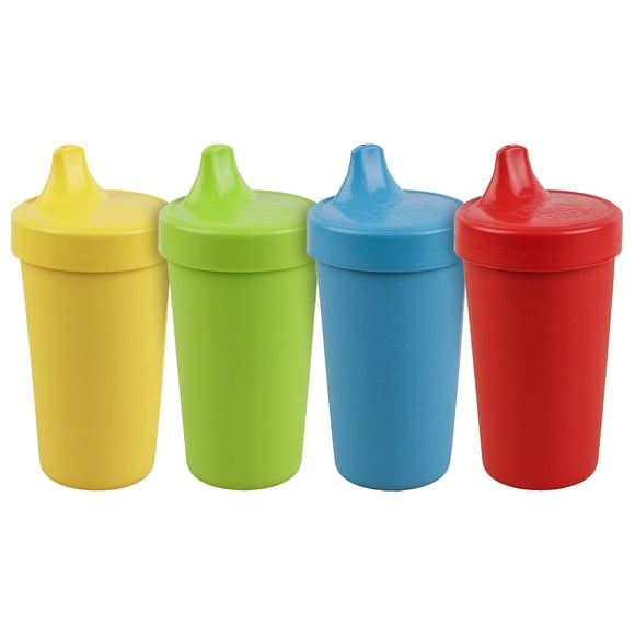 Vasos antiderrame Re-Play para niños pequeños, 10 oz, juego de 4