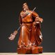 thumbnail image 3 of Guan Gong figurine, carved from rosewood, depicting the God of War and Wealth, Guan Yu, for home, shop, living room, and business opening., 3 of 4