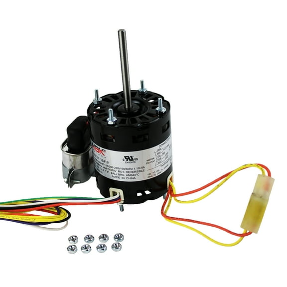 NBK 12419 Refrigeration Fan Motor 115/230v 1.0/.5 Amps, Rpm 1550/1400 OEM 9721