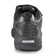 Guide Gear Mens Hook-and-loop Walking Shoes Black 9.5D (Medium)