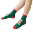 thumbnail image 4 of Children Christmas Socks Cute Kids Socks Cozy Socks 5 Cartoon Socks for Boys Girls, 4 of 10