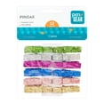 thumbnail image 1 of Pinzas De Madera Pen+Gear Con Glitter De Colores 12 Pzas, 1 of 3