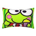 thumbnail image 1 of Funda de almohada rectangular Keroppi, suave y acogedora, con cremallera oculta, para cama, sofá, decoración del hogar, 20 x 30 pulgadas, 1 of 8