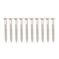 thumbnail image 2 of Guitar Neck Mounting Screws, 10 Pcs Rustproof Fine Texture Stainless Steel Guitar Neckplate Mounting Screw  for Replacement, 2 of 7