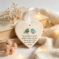 thumbnail image 5 of WWV Meaningful Gift Sea Glass Heart Ornament Friendship Gift Acrylic Hanging Keepsake with Quote for Best Friend Sister Birthday Christmas Home Decor, 5 of 5