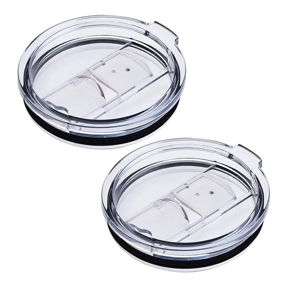 ACDANC Tumbler Replacement Lids,Tumbler Lids Spillproof 30 Oz for ,Ozark Trail,And Other Brands Vacuum Insulation Stainless Steel Tumblers (2 Pack)