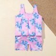 thumbnail image 5 of IBTOM CASTLE Kid Toddler Boys Girls Floatation Swimsuit with Adjustable Buoyancy Baby Float Suit Swim Vest Swimwear Bathing Suit, One Piece, 5 of 8