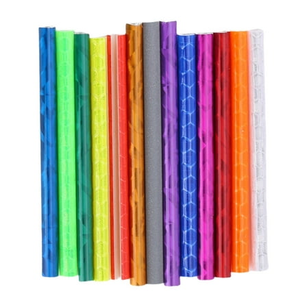 Huhudde 72Pcs Outdoor Cycling Reflectors Tube Bikes Wheel Spokes Reflectors Waterproofs Warning Spokes Covers