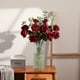 thumbnail image 3 of Ramo de rosas artificiales de seda para decoración del hogar, boda, fiesta, 12 unidades, 3 of 4
