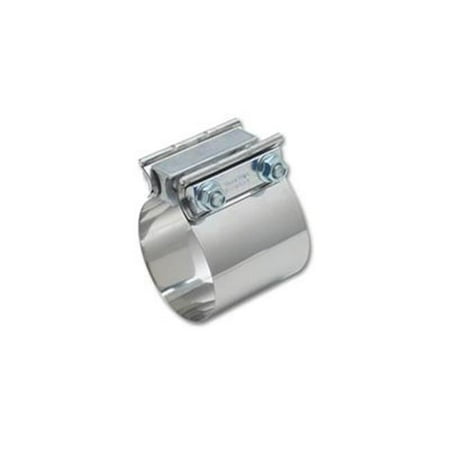 

1170 Stainless Steel Exhaust Sleeve Clamp - Silver - 2.25 In.