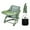 Avocado Green, variant on Unilove Feed Me 3-in-1 Portable High Chair & Feeding Booster Seat for Infant and Toddler, Shadow Gray