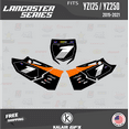 thumbnail image 3 of Kalair GFX Graphics Kit for Yamaha YZ250 (2015-2021) Lancaster Series, 3 of 5