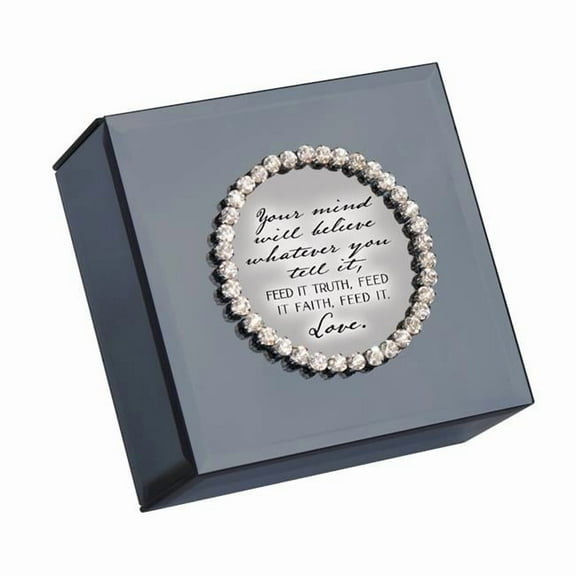 Cottage Garden SMB20SGY Your Mind Will Believe Feed It Love Music Box