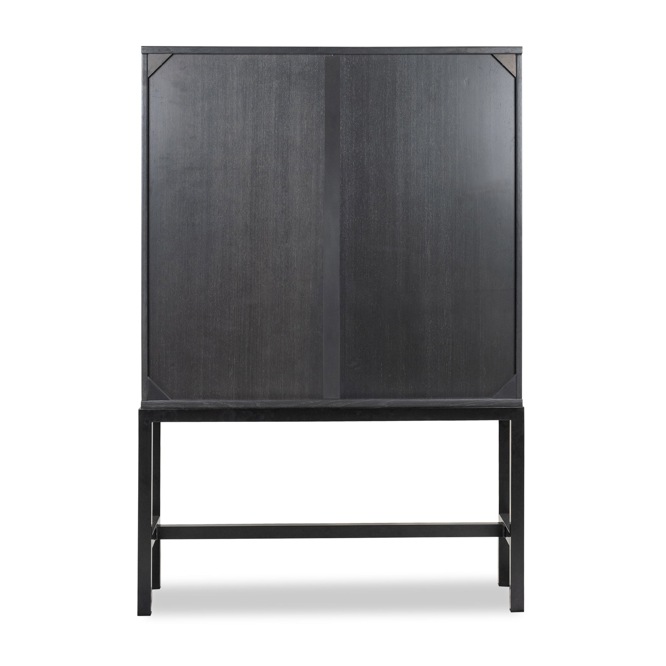Better Homes & Gardens Ezra China Cabinet, Rich Black Finish