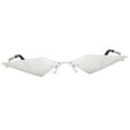 thumbnail image 1 of de Delgadas Punk para Hombre de s Mujeres de Sol Sin Montura Pta Baoblaze Gafas de sol con lente de moda para mujer, 1 of 7