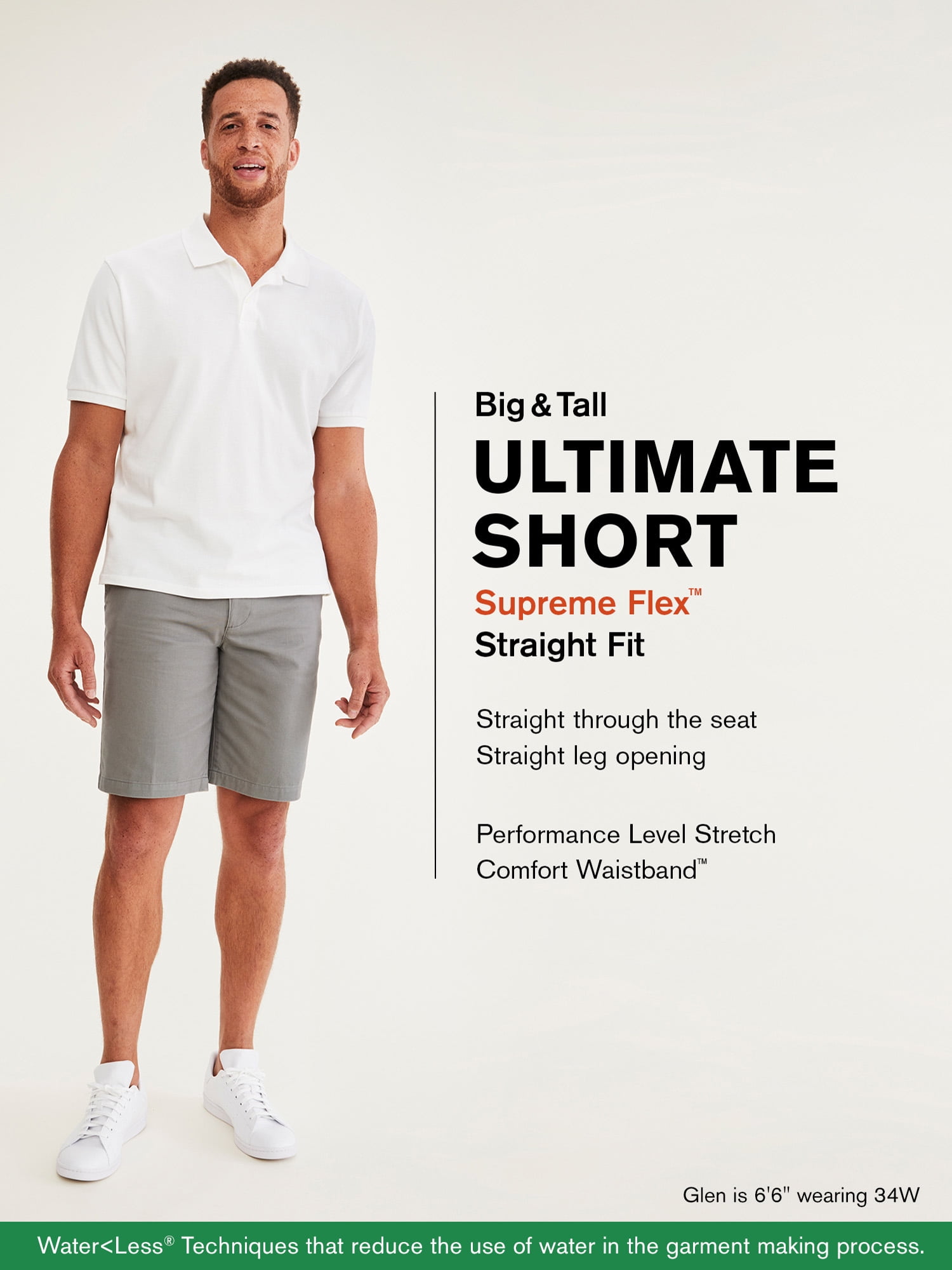 Dockers Men's Supreme Flex Ultimate Shorts   Walmart.com