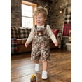 thumbnail image 4 of Toddler Baby Boy Hunting Clothes Camouflage Sleeveless Mallard Overalls Shorts Infant Jumpsuit, 4 of 8