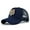 Navy blue, variant on Unisex Embroidered Tiger Baseball Cap Fashion Retro Baseball Cap Funny Print Adjustable Peaked Cap Outdoor Sports Couple Hats Adjustable Curved Brim Hats Sun