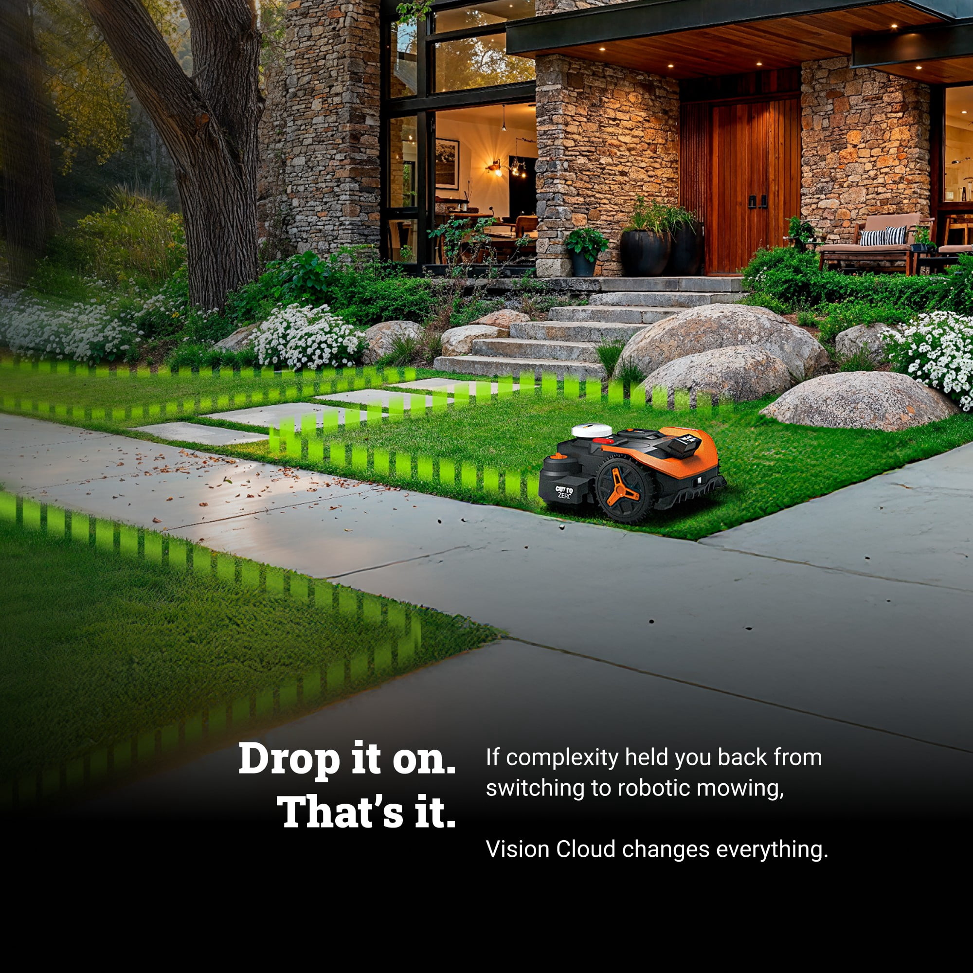 Worx WR320.1 Landroid Vision Cloud 2WD Robotic Lawn Mower (½ Acre)