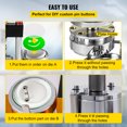 thumbnail image 5 of VEVORbrand Button Maker 75 Mm Rotate Button Maker 3 Inch Badge Maker Punch Press Machine With 100 Sets Circle Button Parts For Friends Children Diy Gifts, 5 of 9