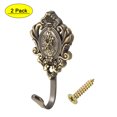 thumbnail image 1 of Soporte de cortina retro montado en la pared para ventana de Bargains Únicos 98mm X 51mm X 33mm 2pcs, 1 of 5