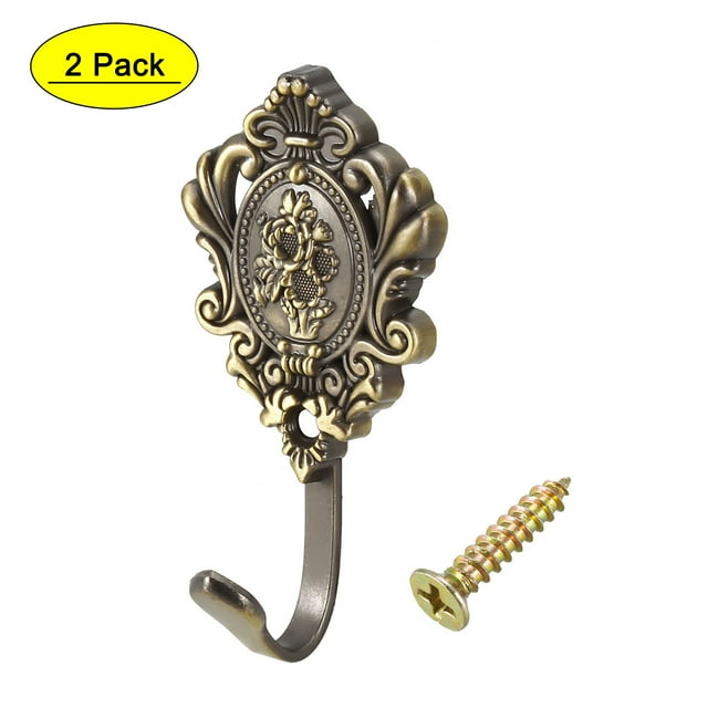 Soporte de cortina retro montado en la pared para ventana de Bargains Únicos 98mm X 51mm X 33mm 2pcs