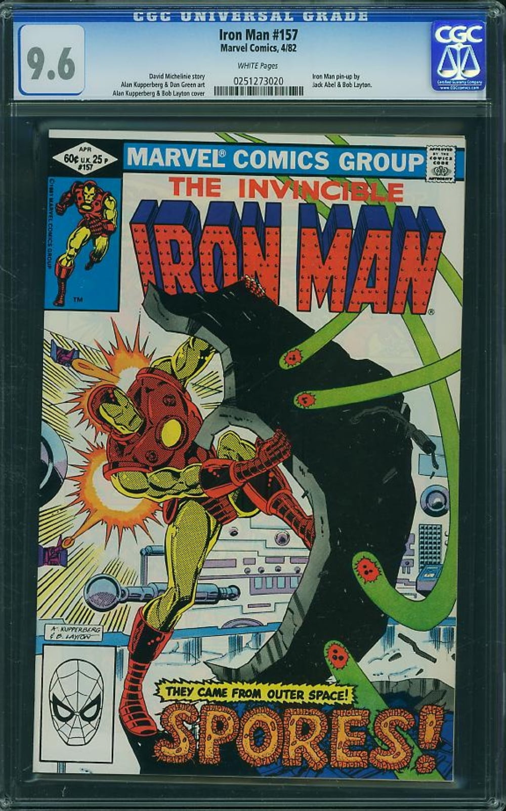 Iron Man #157 - CGC 9.6 Comic Book