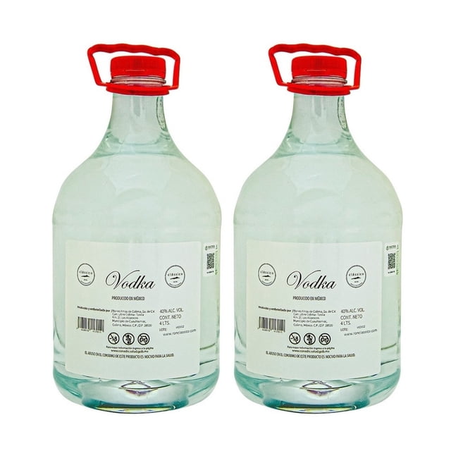 Duo Pack Vodka Classico Garrafa 4L Classico Vodka