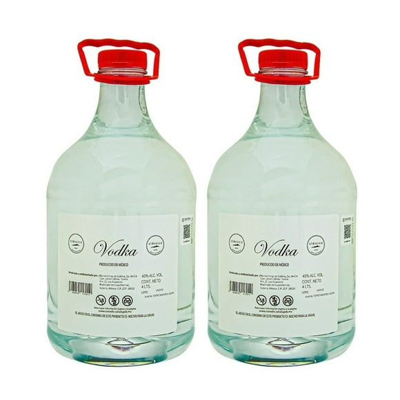 Duo Pack Vodka Classico Garrafa 4L Classico Vodka