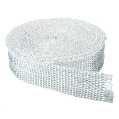 

Uxcell 32.81ft x 1.97 inch Fiberglass Rope Braided Rope Gasket Seal White